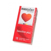 Презервативы Masculan Sensitive plus - 10 шт. - Masculan - купить с доставкой в Сергиевом Посаде