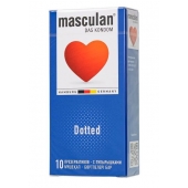 Презервативы с пупырышками Masculan Dotted - 10 шт. - Masculan - купить с доставкой в Сергиевом Посаде