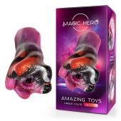 Разноцветный фантазийный мастурбатор - Bior toys - в Сергиевом Посаде купить с доставкой