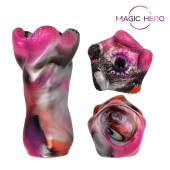 Разноцветный фантазийный мастурбатор - Bior toys - в Сергиевом Посаде купить с доставкой
