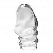 Прозрачная утолщающая насадка на пенис Jeremy - 7 см. - Baile - в Сергиевом Посаде купить с доставкой