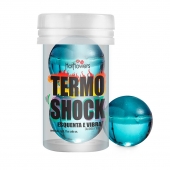 Интимный гель Termo Shock Hot Ball с разогревающе-покалывающим эффектом (2 шарика по 3 гр.) - HotFlowers - купить с доставкой в Сергиевом Посаде