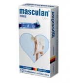 Ультратонкие презервативы Masculan Ultra Fine с обильной смазкой - 10 шт. - Masculan - купить с доставкой в Сергиевом Посаде