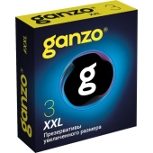 Презервативы увеличенного размера Ganzo XXL - 3 шт. - Ganzo - купить с доставкой в Сергиевом Посаде