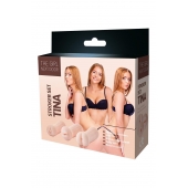 Набор из 3 мастурбаторов The Girl Next Door Tina - Dream Toys - в Сергиевом Посаде купить с доставкой