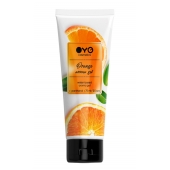 Лубрикант на водной основе OYO Aroma Gel Orange с ароматом апельсина - 75 мл. - OYO - купить с доставкой в Сергиевом Посаде