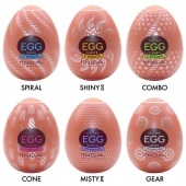 Набор из 6 мастурбаторов-яиц Tenga Egg Variety Pack V - Tenga - в Сергиевом Посаде купить с доставкой
