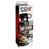 Мастурбатор в камуфляжной колбе Fap Flask - Pipedream - в Сергиевом Посаде купить с доставкой