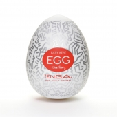 Мастурбатор-яйцо Keith Haring EGG PARTY - Tenga - в Сергиевом Посаде купить с доставкой