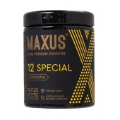 Презервативы с точками и рёбрами MAXUS Special - 12 шт. - Maxus - купить с доставкой в Сергиевом Посаде