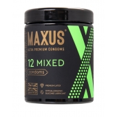 Презервативы MAXUS Mixed - 12 шт. - Maxus - купить с доставкой в Сергиевом Посаде