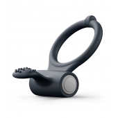 Черное эрекционное кольцо Power Clit - Dorcel - в Сергиевом Посаде купить с доставкой