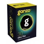 Супертонкие презервативы Ganzo Ultra thin - 30 шт. - Ganzo - купить с доставкой в Сергиевом Посаде