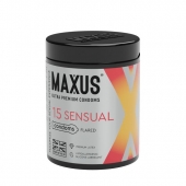 Анатомические презервативы MAXUS Sensual - 15 шт. - Maxus - купить с доставкой в Сергиевом Посаде