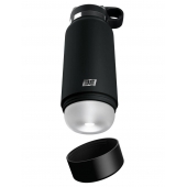 Черный мастурбатор в виде бутылки Fap Flask - Pipedream - в Сергиевом Посаде купить с доставкой
