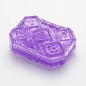 Фиолетовый мастурбатор-стимулятор Tenga Uni Amethyst - Tenga - в Сергиевом Посаде купить с доставкой