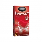 Гладкие презервативы Domino Harmony - 6 шт. - Domino - купить с доставкой в Сергиевом Посаде