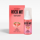 Жидкий вибратор Nuei Rock Me! с ароматом клубники - 20 мл. - Nuei cosmetics - купить с доставкой в Сергиевом Посаде