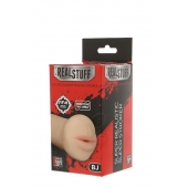 Нежный мастурбатор-ротик REALSTUFF 5INCH MASTURBATOR BJ - Dream Toys - в Сергиевом Посаде купить с доставкой