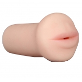 Нежный мастурбатор-ротик REALSTUFF 5INCH MASTURBATOR BJ - Dream Toys - в Сергиевом Посаде купить с доставкой