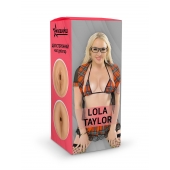 Двусторонний мастурбатор Lola Taylor - 22 см. - ФлешНаш - в Сергиевом Посаде купить с доставкой