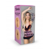 Двусторонний мастурбатор Misha Maver - 22 см. - ФлешНаш - в Сергиевом Посаде купить с доставкой