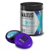 Гладкие презервативы Maxus G spot с двойной спиралью - 15 шт. - Maxus - купить с доставкой в Сергиевом Посаде