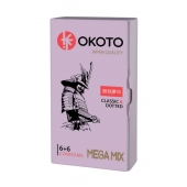 Презервативы OKOTO Mega Mix - 12 шт. - Sitabella - купить с доставкой в Сергиевом Посаде