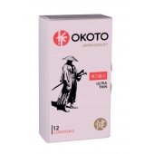 Тонкие презервативы OKOTO Ultra Thin - 12 шт. - Sitabella - купить с доставкой в Сергиевом Посаде