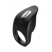 Черное эрекционное виброкольцо Vibro Lust Ring - MALESATION - в Сергиевом Посаде купить с доставкой