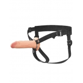 Полый страпон на ремнях 6’’ Hollow Silicone Strap-on - Pipedream - купить с доставкой в Сергиевом Посаде