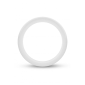 Белое люминесцентное эрекционное кольцо Silicone Glo Cock Ring - Blush Novelties - в Сергиевом Посаде купить с доставкой