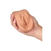 Маструбатор-вагина с вибрацией Soft   Wet Renata Realistic Tan Masturbator - Blush Novelties - в Сергиевом Посаде купить с доставкой
