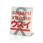 Ультратонкий презерватив Sagami Xtreme SUPERTHIN - 1 шт. - Sagami - купить с доставкой в Сергиевом Посаде