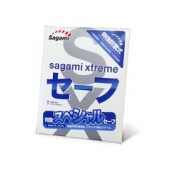 Презерватив Sagami Xtreme Ultrasafe с двойным количеством смазки - 1 шт. - Sagami - купить с доставкой в Сергиевом Посаде