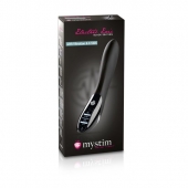 Черный вибратор с миостимуляцией Mystim Electric Eric Black Edition - 27 см. - MyStim - купить с доставкой в Сергиевом Посаде