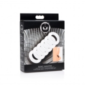 Комплект из 6 прозрачных эрекционных колец Ring Master Custom Ball Stretcher Kit - XR Brands - в Сергиевом Посаде купить с доставкой