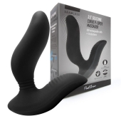 Черный вибромассажер простаты 3,5’’ Curve P-spot Massager - 12 см. - Erokay - в Сергиевом Посаде купить с доставкой