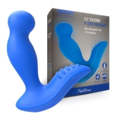 Синий вибромассажер простаты 3,5’’ P-spot Massager - 12,5 см. - Erokay - в Сергиевом Посаде купить с доставкой