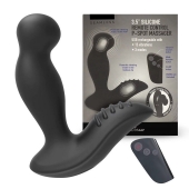 Черный вибромассажер простаты 3,5’’ Remote Control P-spot Massager - 12,5 см. - Erokay - в Сергиевом Посаде купить с доставкой