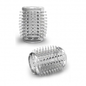 Прозрачная насадка с шипами STAY HARD COCK SLEEVE 01 CLEAR - Blush Novelties - в Сергиевом Посаде купить с доставкой