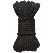 Черная верёвка для связывания и фиксации Bind Tie - 9,14 м. - Doc Johnson - купить с доставкой в Сергиевом Посаде