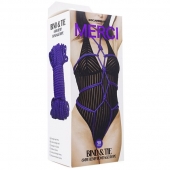 Фиолетовая верёвка для связывания и фиксации Bind Tie - 15,24 м. - Doc Johnson - купить с доставкой в Сергиевом Посаде