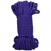 Фиолетовая верёвка для связывания и фиксации Bind Tie - 15,24 м. - Doc Johnson - купить с доставкой в Сергиевом Посаде