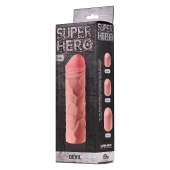 Фаллоудлинитель SUPER HERO Dewil - 17,5 см. - Lola Games - в Сергиевом Посаде купить с доставкой