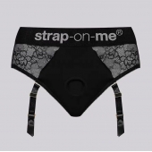 Трусики для фиксации насадок Strap-on-me Harness Lingerie Diva XS - Strap-on-me - купить с доставкой в Сергиевом Посаде
