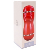 Двусторонний мастурбатор в колбе Cleo - вагина и ротик - Boys of Toys - в Сергиевом Посаде купить с доставкой