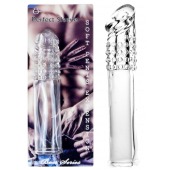 Прозрачная насадка-удлинитель Perfect Sleeve - 19 см. - Boys of Toys - в Сергиевом Посаде купить с доставкой