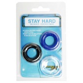 Набор из 3 эрекционных колец без рельефа - Boys of Toys - в Сергиевом Посаде купить с доставкой