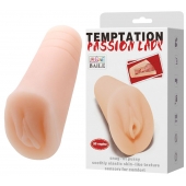 Телесный тугой мастурбатор-вагина Passion Lady - Baile - в Сергиевом Посаде купить с доставкой